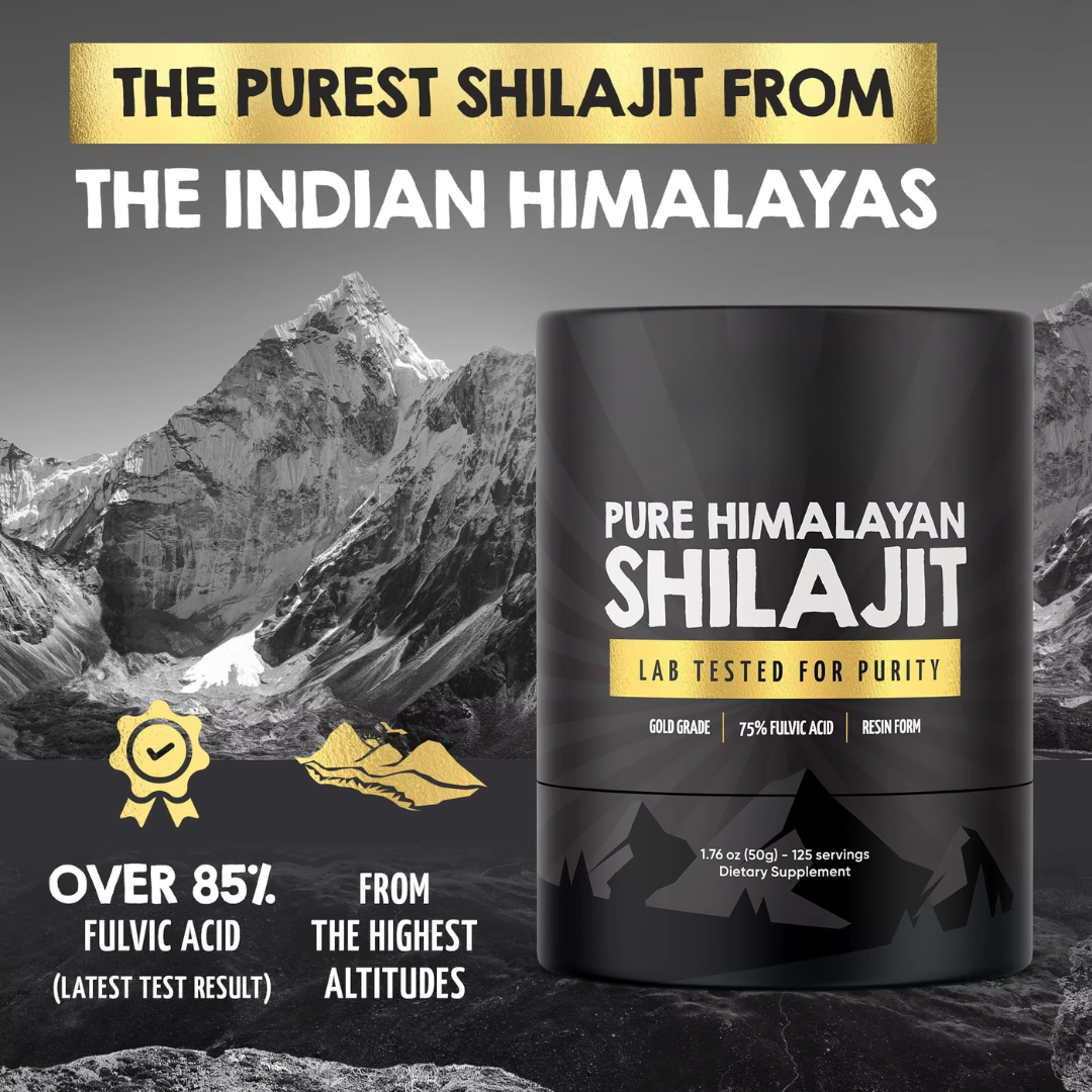 Pure Himalayan Shilajit Resin for Energy, Focus & Strength Luma Shop