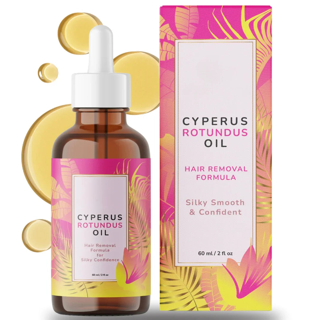 Cyperus Rotundus Oil for Natural Permanent Hair Reduction Luma Shop
