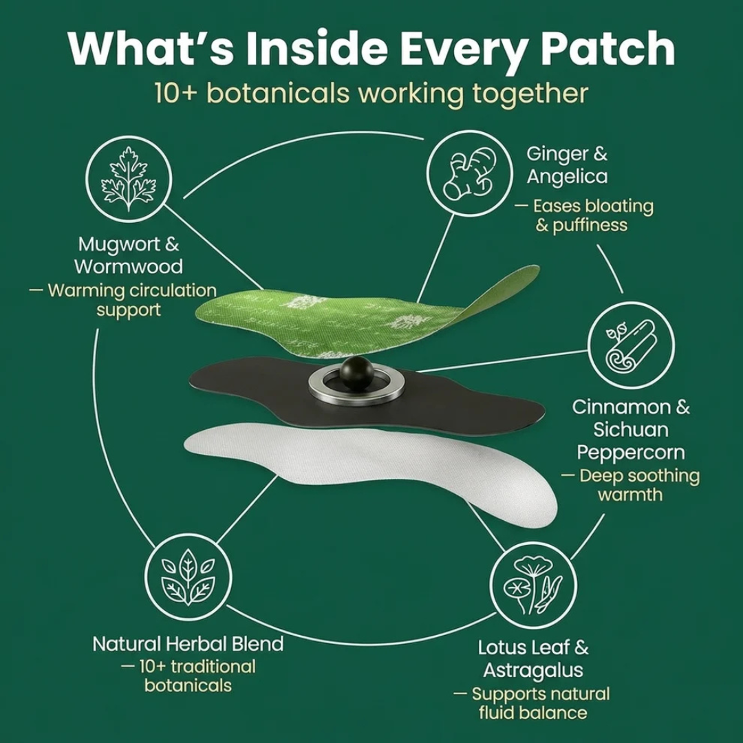 Japanese Herbal Balance Patches Luma Shop