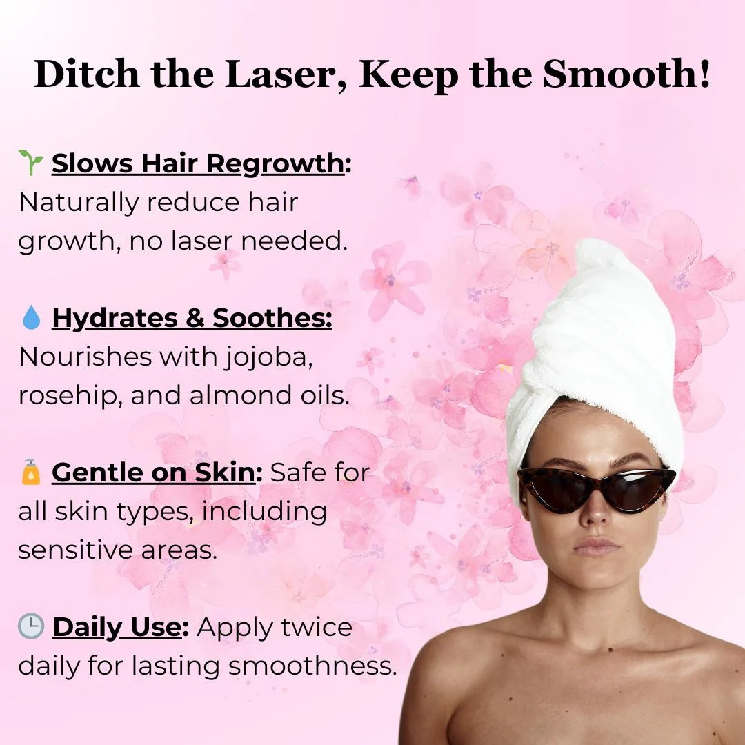 Cyperus Rotundus Oil for Natural Permanent Hair Reduction Luma Shop