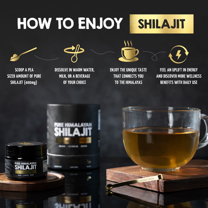 Pure Himalayan Shilajit Resin for Energy, Focus & Strength Luma Shop