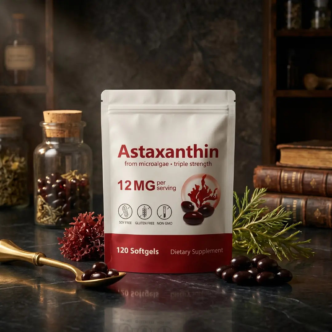 Astaxanthin 12mg Softgels Luma Shop