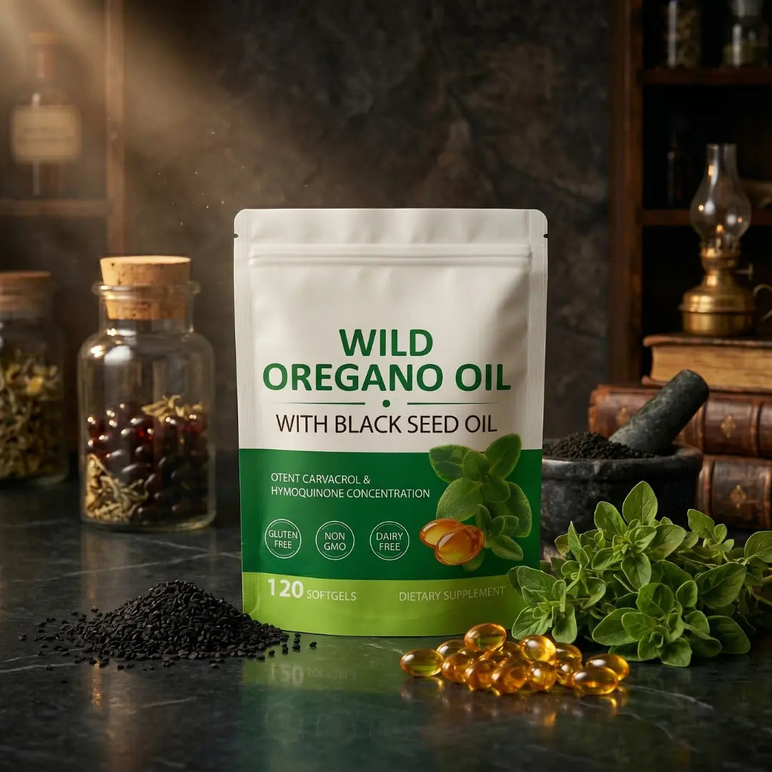 Oregano Oil with Black Seed Oil Luma Shop