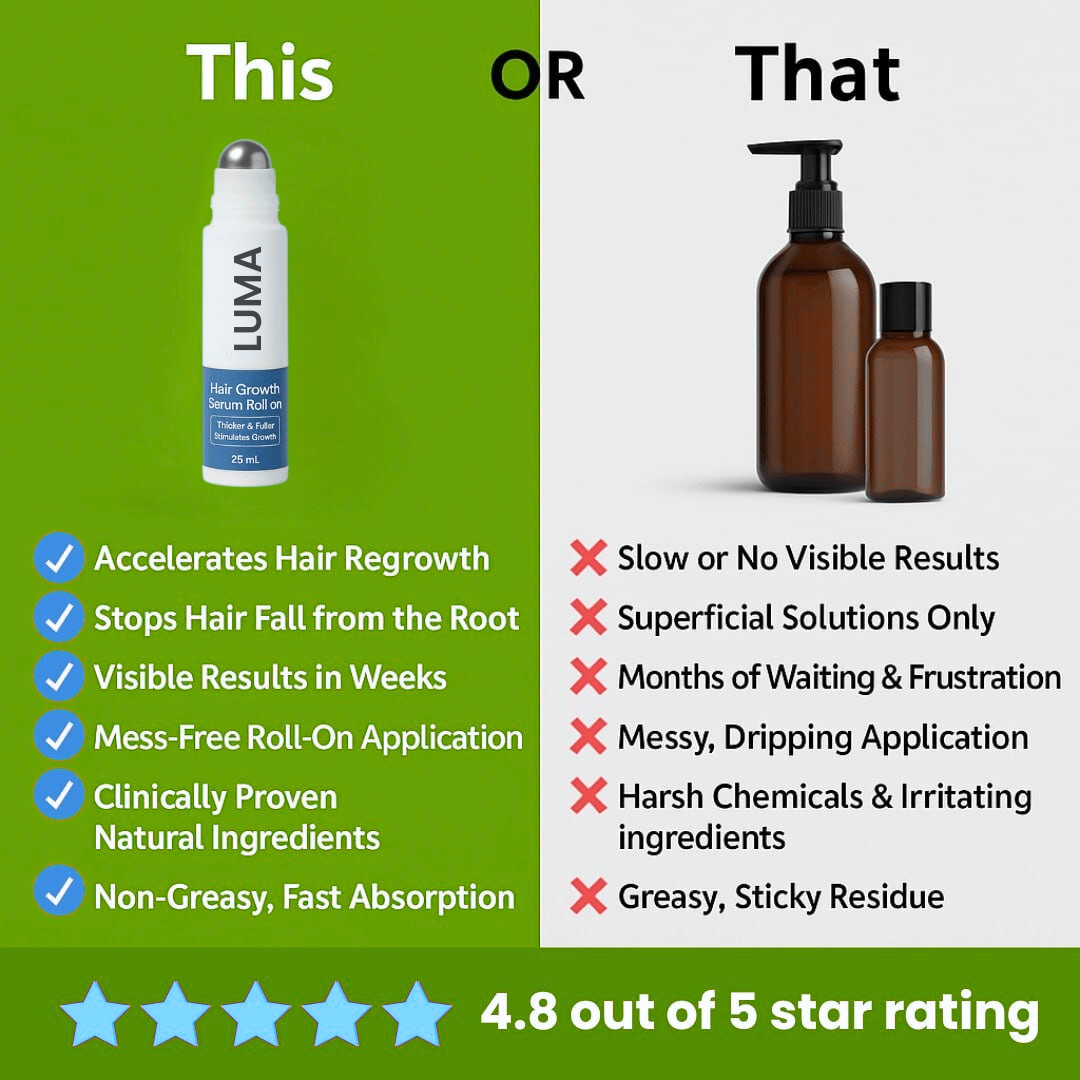 Hair Growth Serum Roll On Luma Shop