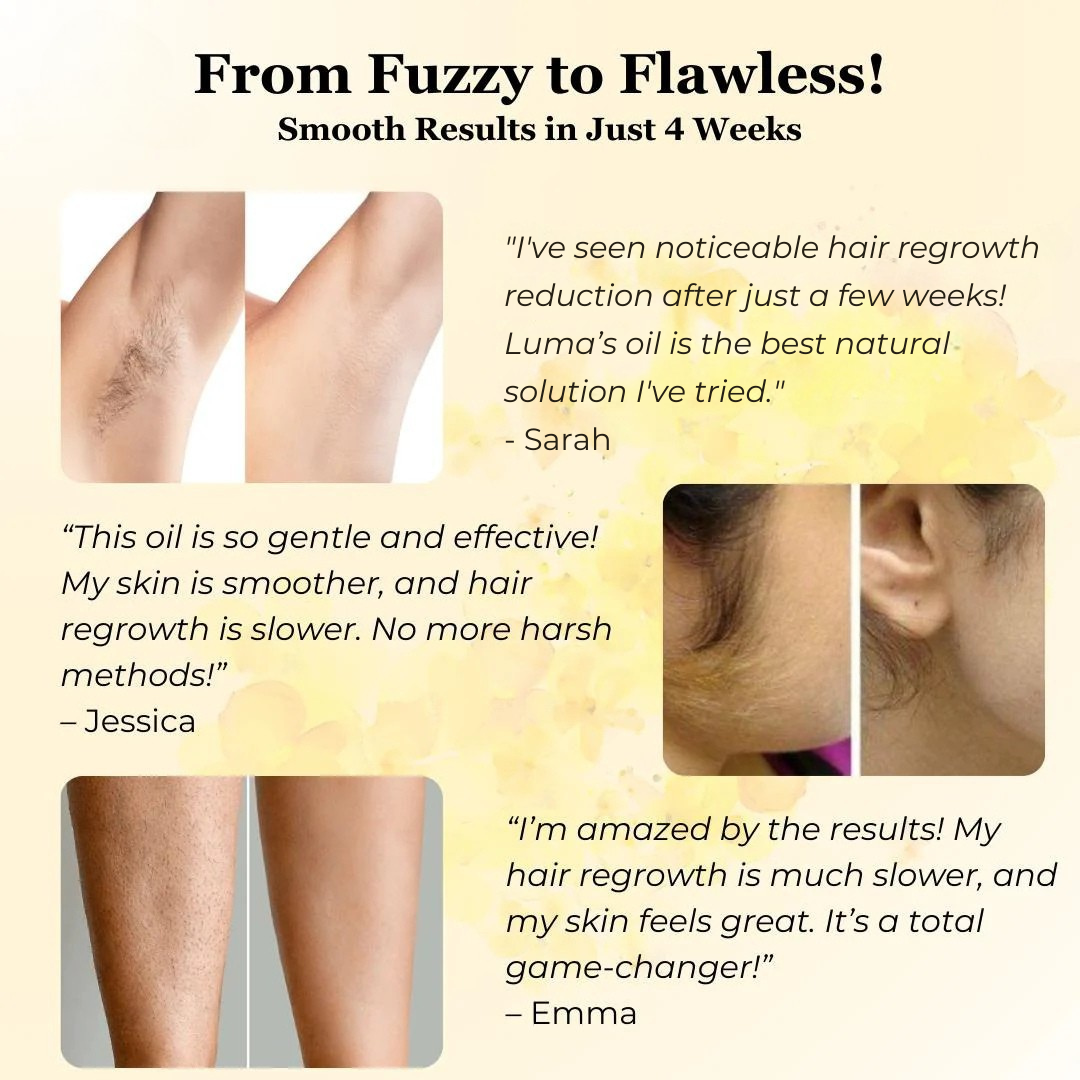 Cyperus Rotundus Oil for Natural Permanent Hair Reduction Luma Shop