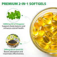 Oregano Oil with Black Seed Oil Luma Shop