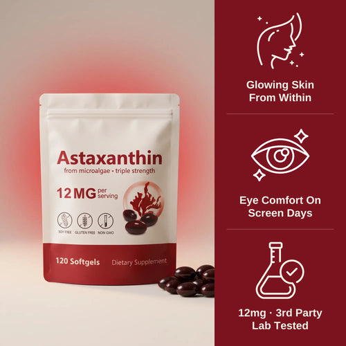 Luma Astaxanthin 12mg Softgels Luma Shop
