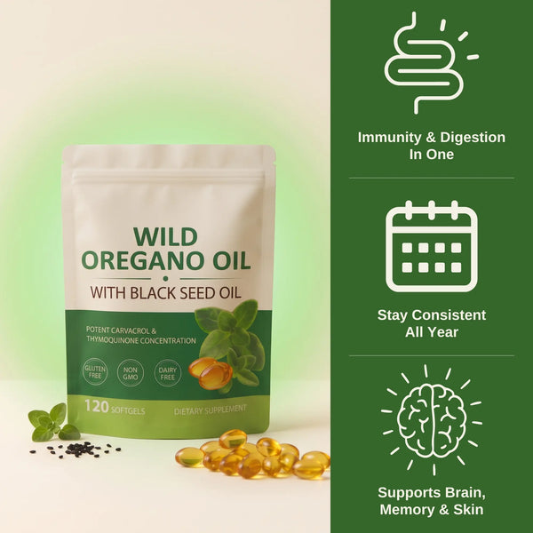 Luma Oregano Oil + Black Seed Oil Luma Shop