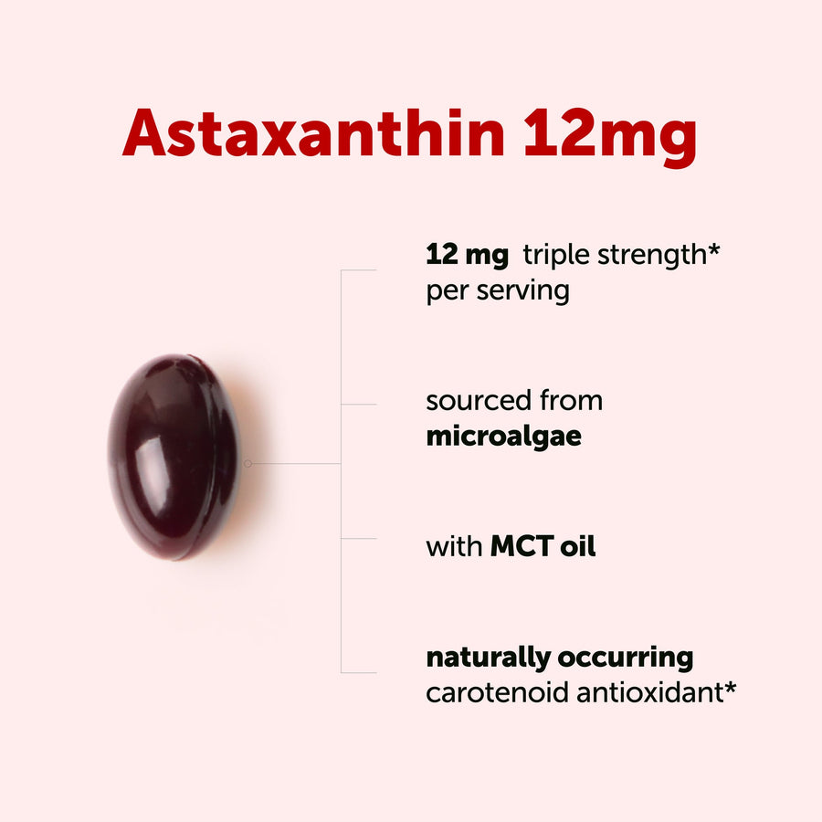 Astaxanthin 12mg softgels Luma Shop