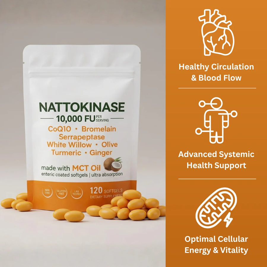 Luma Nattokinase 10,000 FU | 9-in-1 Enzyme & Botanical Blend Luma Shop