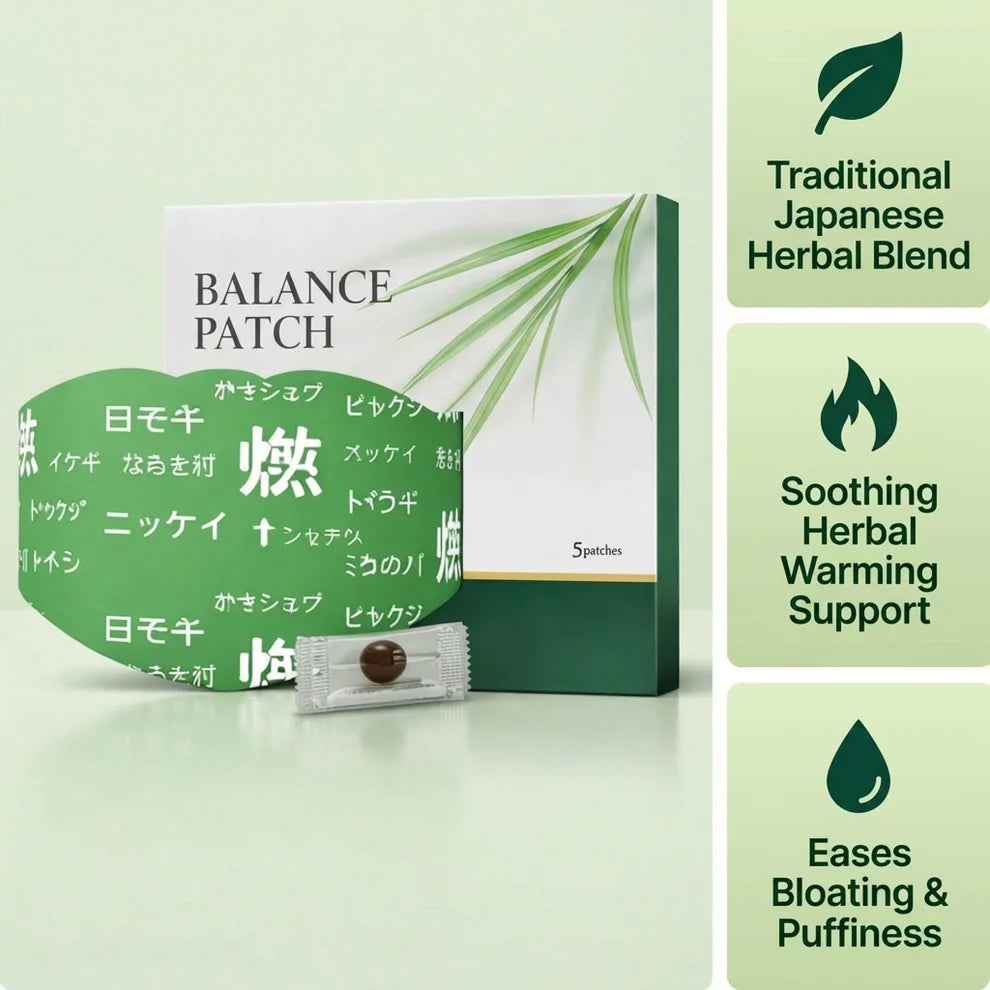 Japanese Herbal Balance Patches Luma Shop