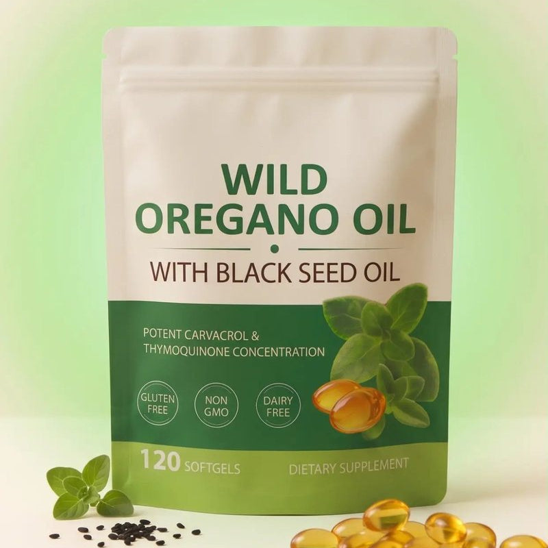 Luma Oregano Oil + Black Seed Oil pouch