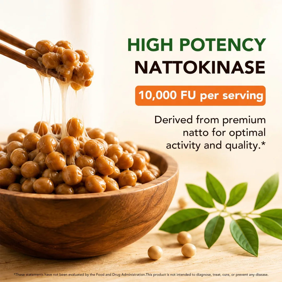 Luma Nattokinase 10,000 FU | 9-in-1 Enzyme & Botanical Blend Luma Shop